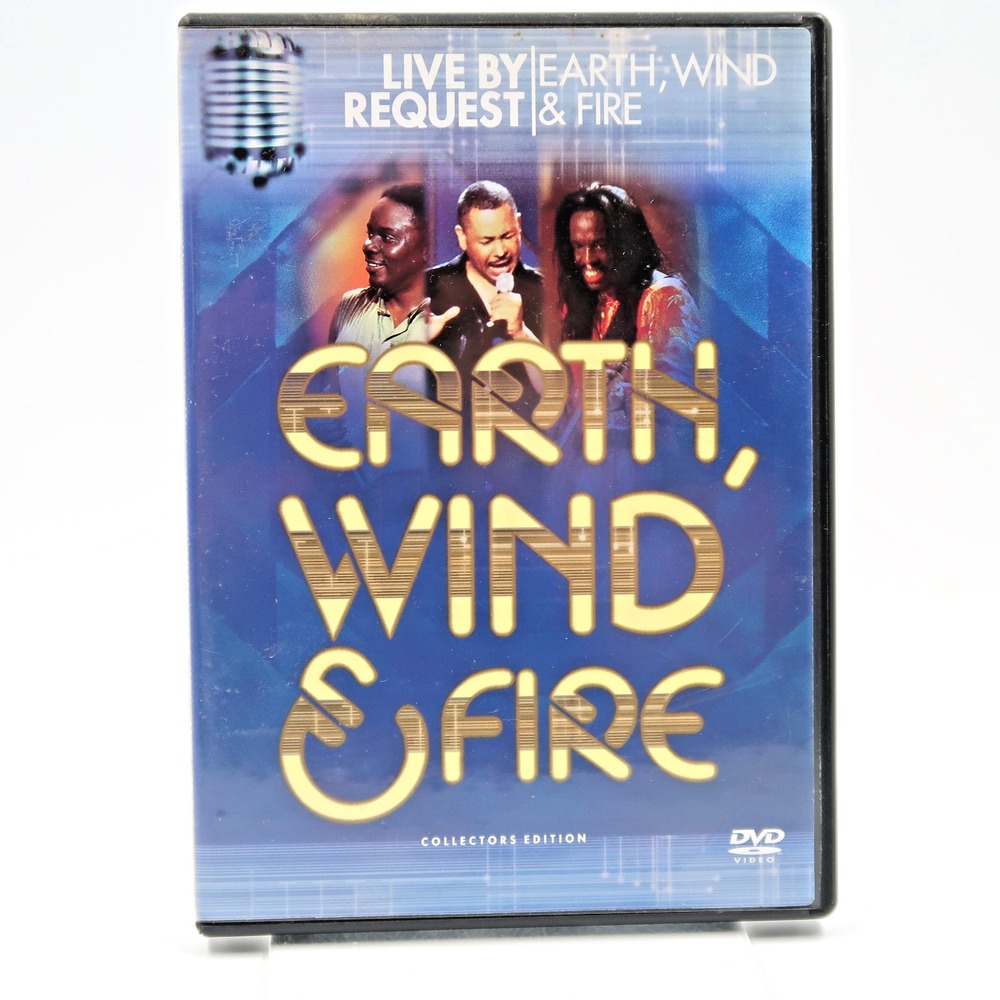 Earth, Wind & Fire: Live by Request DVD 1999 Maurice White Philip Bailey Concert